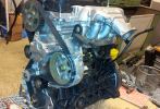 Motor Fiat 2,0JTD na de eind montage